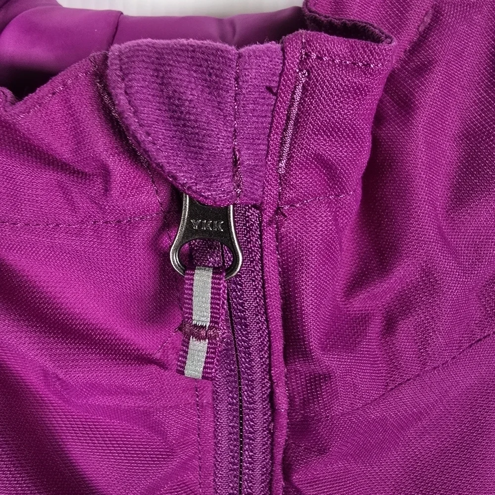 NWOT Columbia Girls Outgrown Omni-Tech Vibrant Purple Ski Jacket Winterwear XL